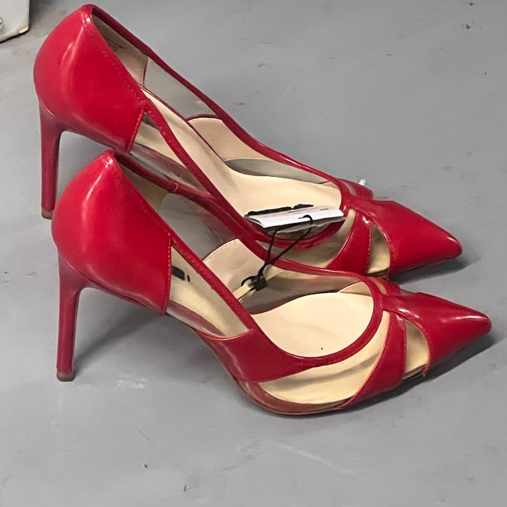 Zara Elegant Red Women's Heels